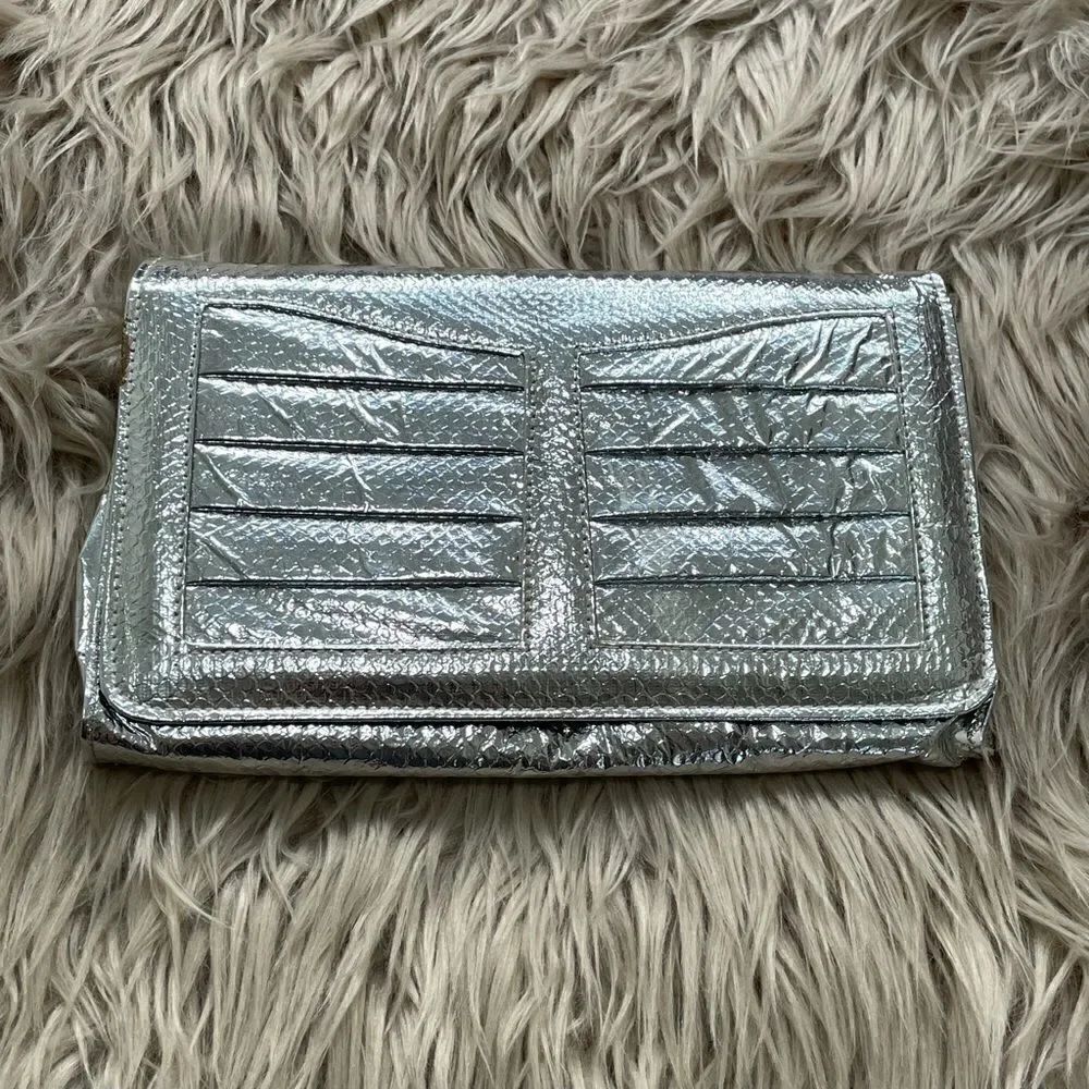 Vintage silver clutch   